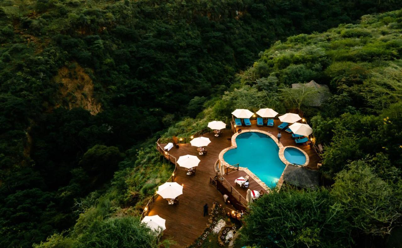 Escarpment Luxury Lodge Manyara Mto wa Mbu Ngoại thất bức ảnh